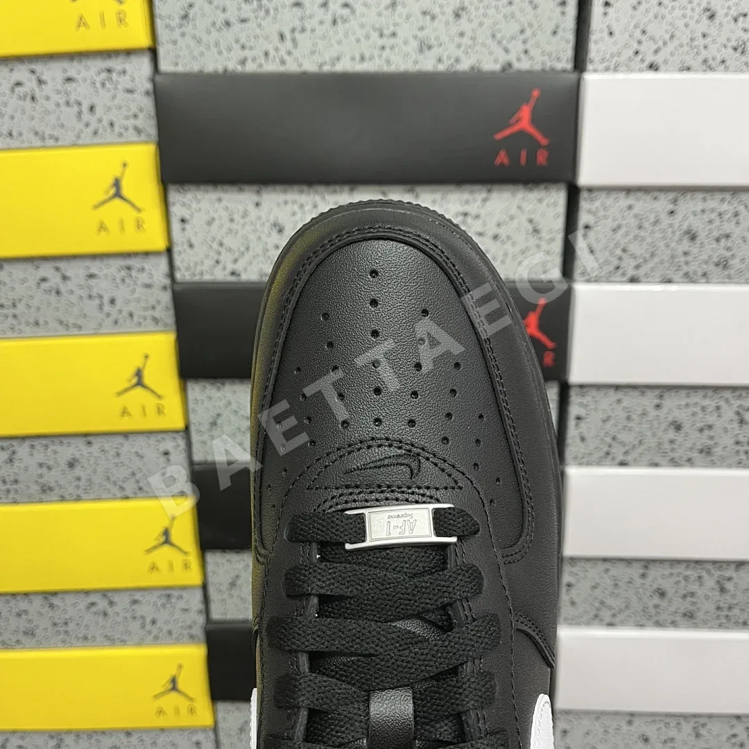 나이키 [G] 에어 포스 1 로우 CU9225-002 201044 Nike Air Force 1 Low Supreme Black White 상세 이미지 8