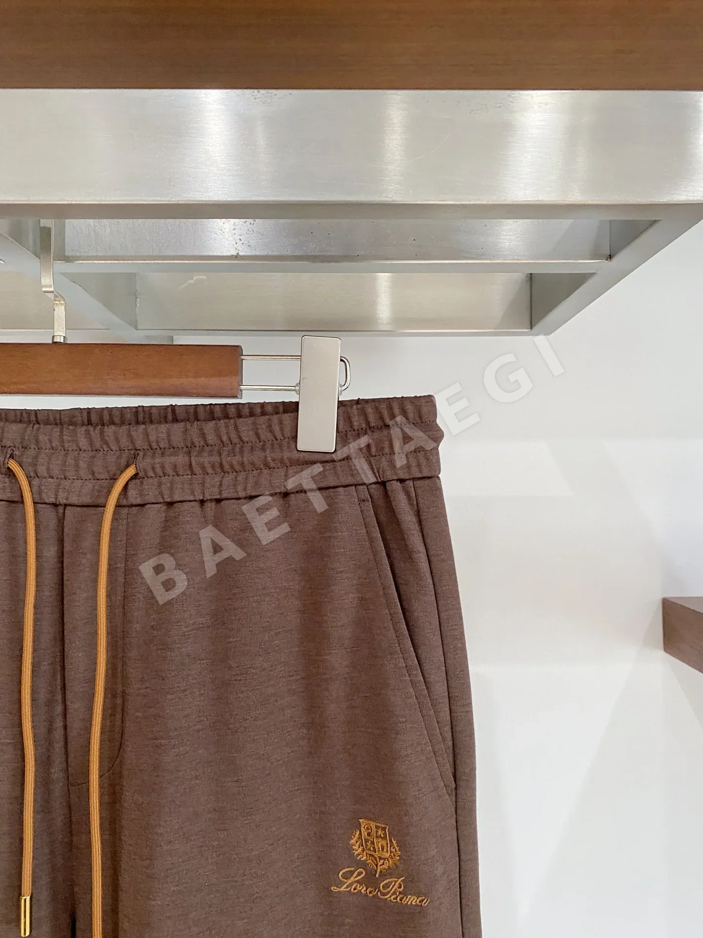 로로피아나 남성 린넨 바지 상세 이미지 4