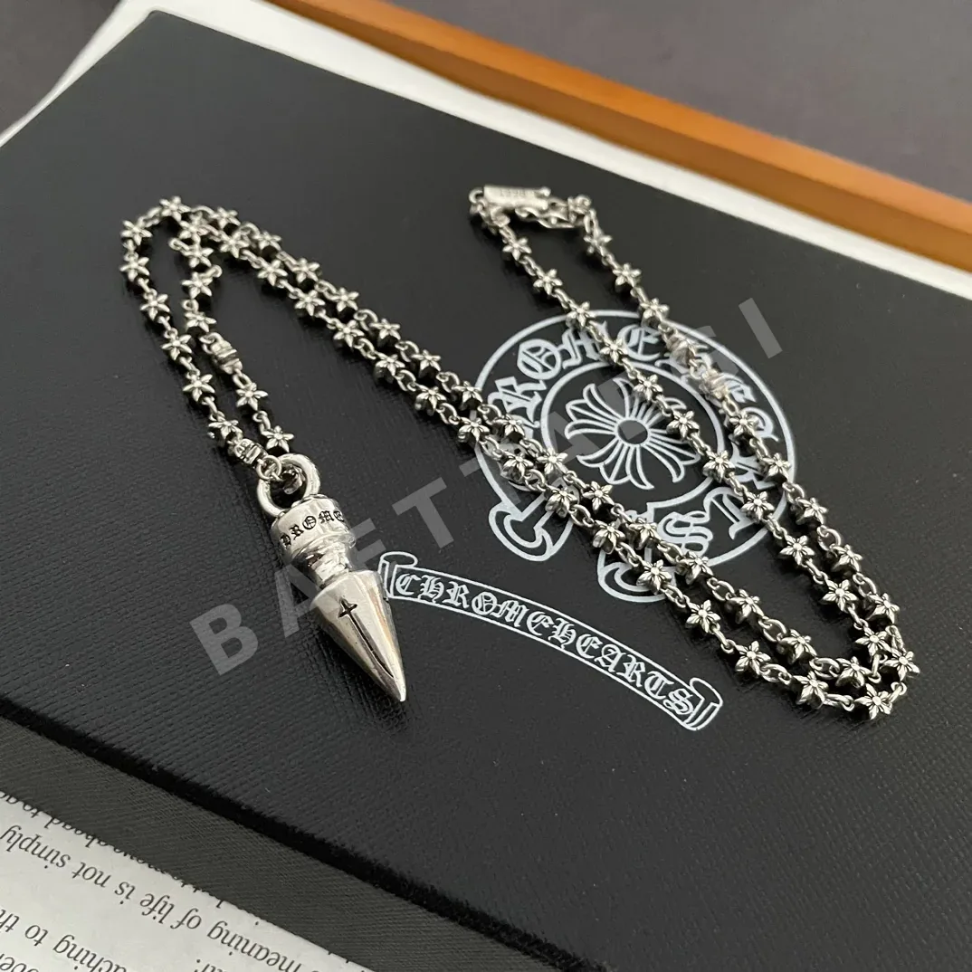 크롬하츠 오성 펜던트 빈티지 목걸이 상세 이미지 2