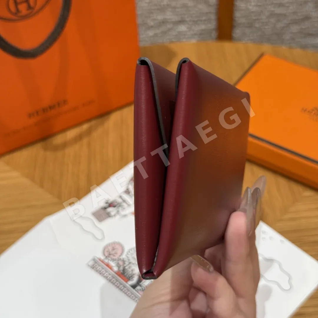 에르메스 루즈H 코인 퍼스 지갑 상세 이미지 5