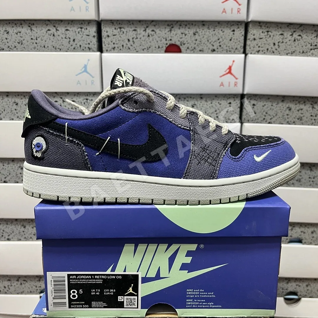 나이키 [PK] 조던 1 레트로 로우 OG 블루 IH2309-500 201960 Nike Jordan 1 Retro Low OG Zion 상세 이미지 1
