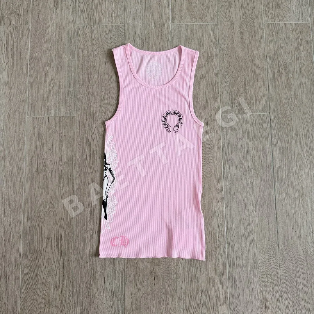 크롬하츠 크랙 패턴 남성 반팔 티셔츠 107664