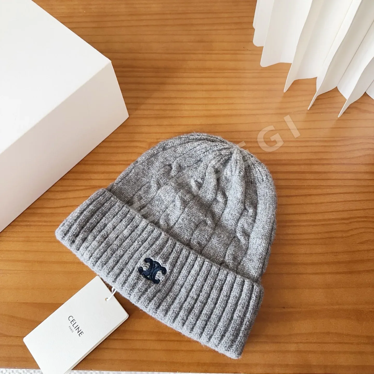 셀린느 니트 모자 상세 이미지 6