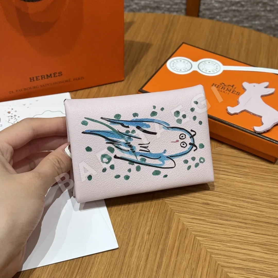 에르메스 칼방 듀오 가죽 지갑 상세 이미지 2