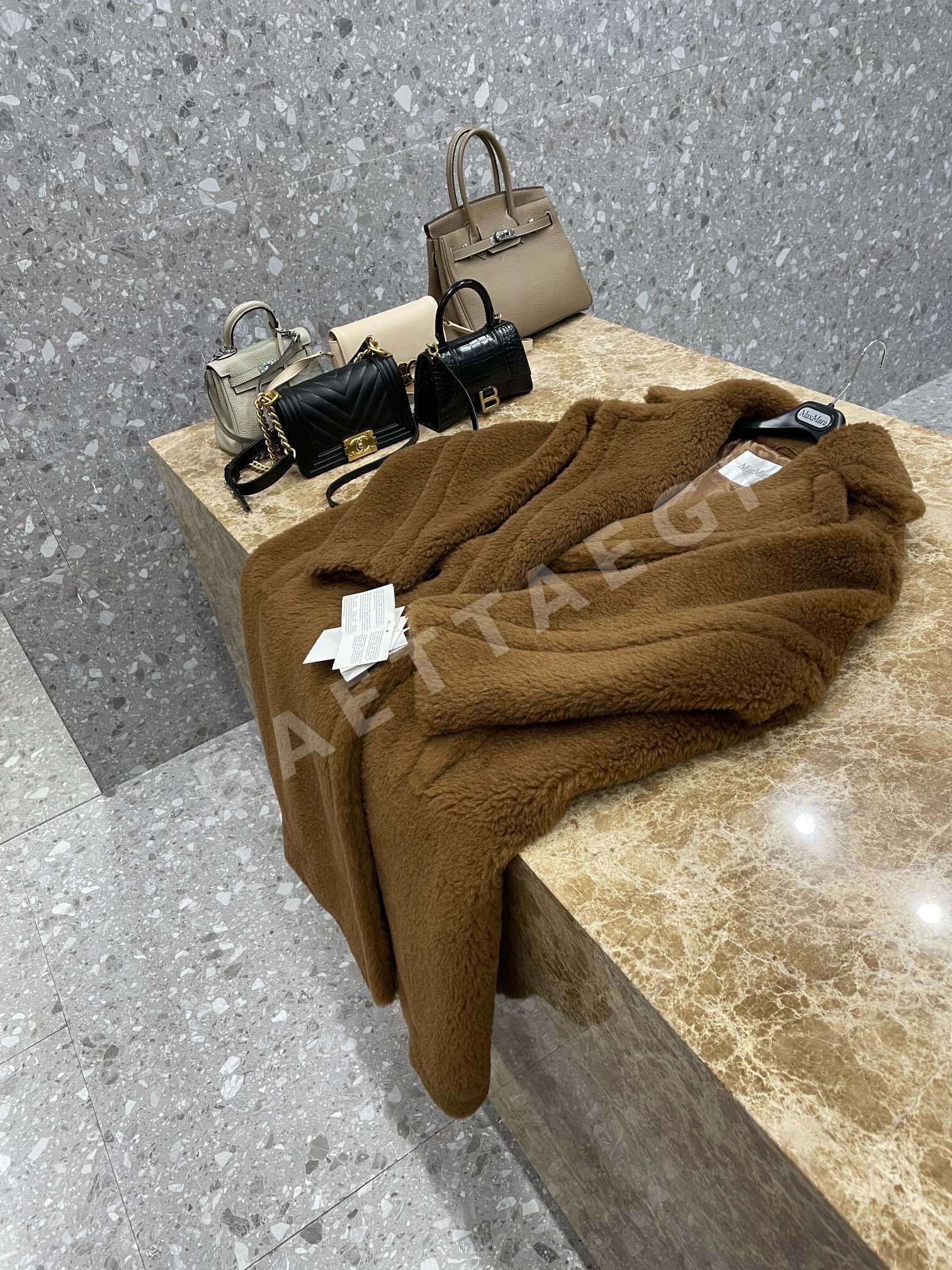 막스마라(Max Mara) 테디 베어 코트 상세 이미지 3