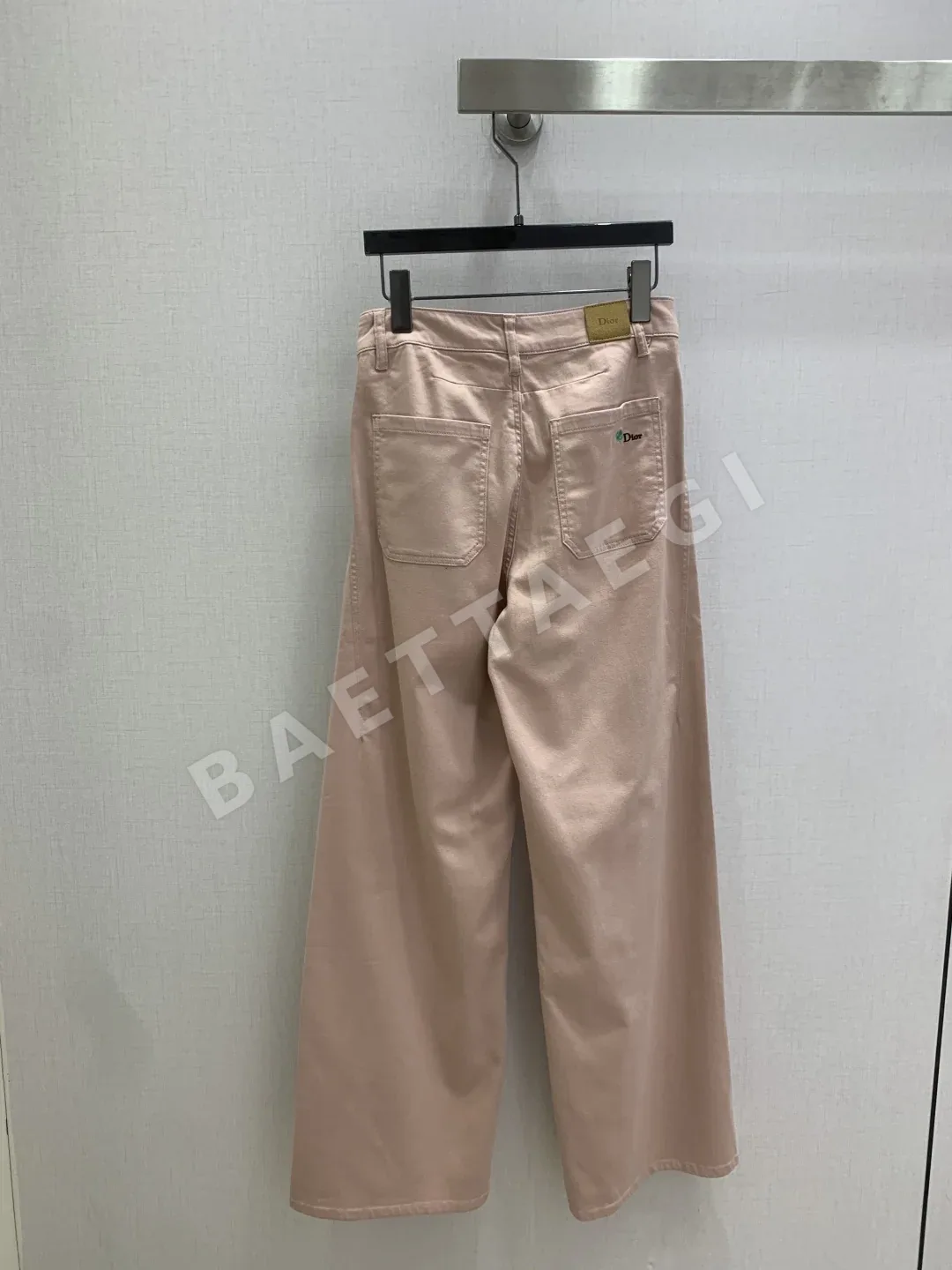 디올 와이드 레그 데님 바지 상세 이미지 9