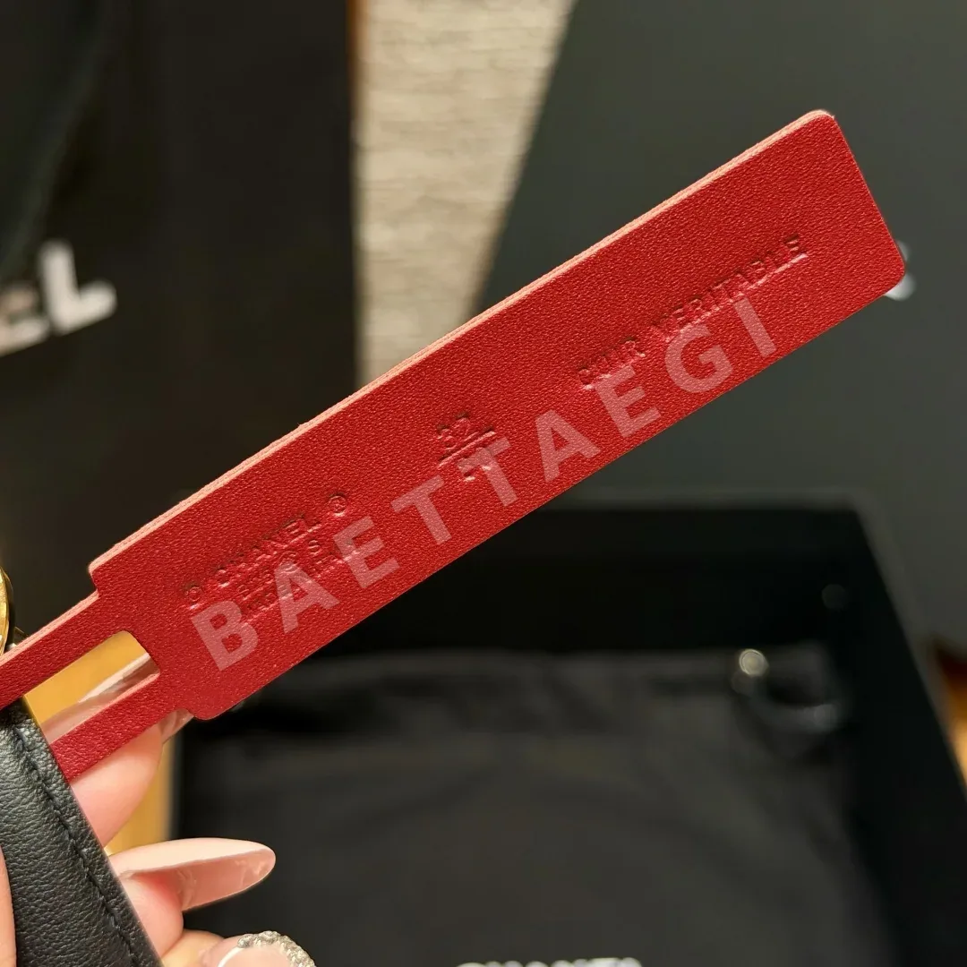 샤넬 더블 C 로고 양면 송아지가죽 벨트 상세 이미지 6