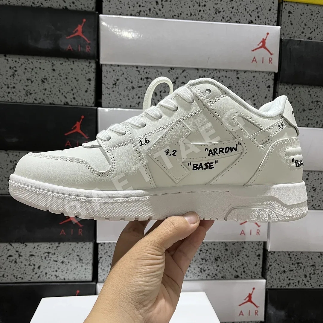 오프화이트 아웃 오브 오피스 OOO 로우 탑스 화이트 202439 Off White Out Of Office OOO Low Tops 상세 이미지 6