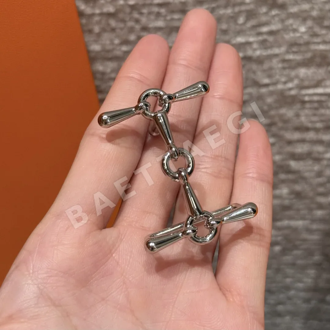 에르메스 파라듐 도금 H자형 버클 양면 가죽 벨트 상세 이미지 9