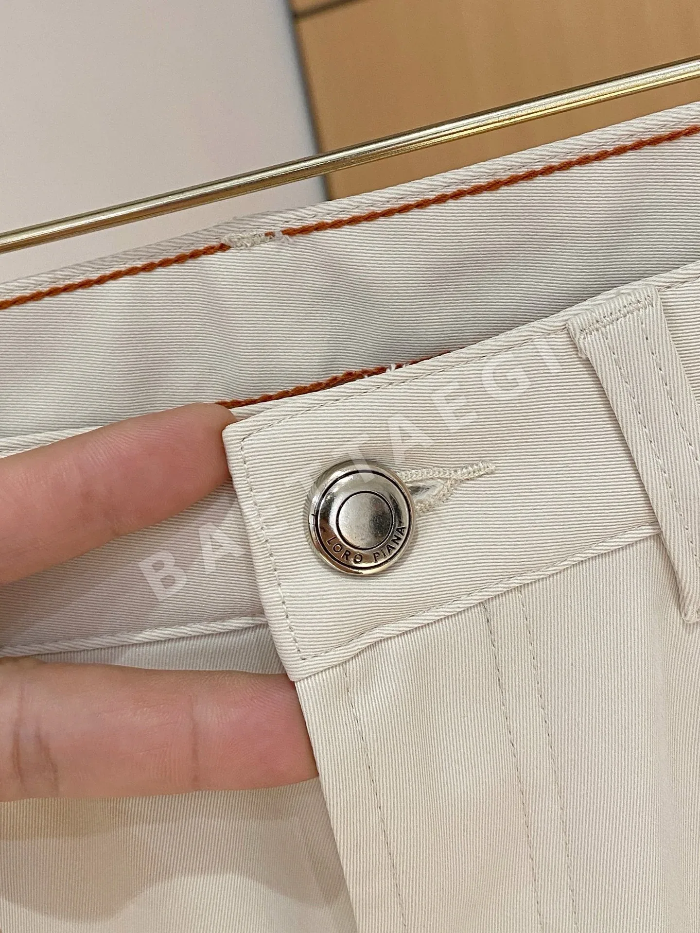로로피아나 남성 린넨 바지 상세 이미지 6