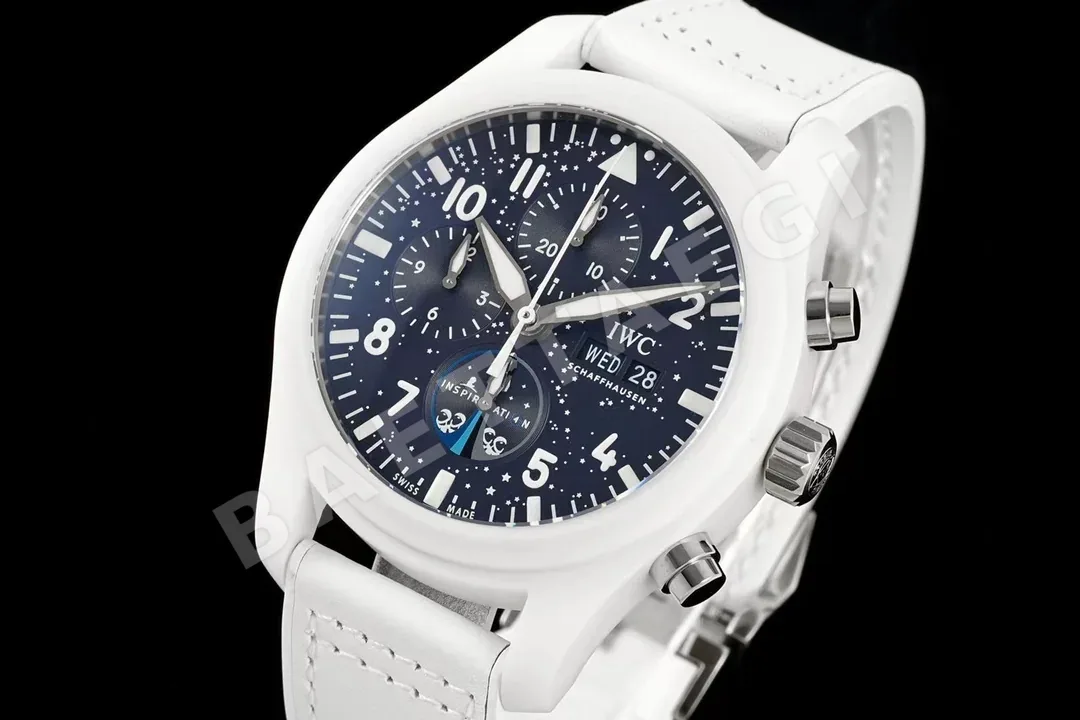 IWC 파일럿 크로노그래프 인스피레이션 4 세라믹 시계 42464