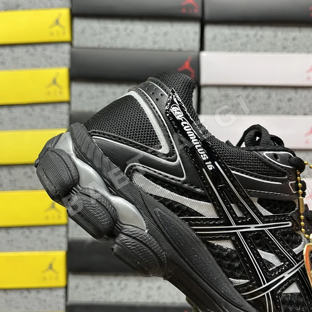아식스 [WZ] 젤 큐뮬러스 16 1203A733-002 200613 Asics Gel-Cumulus 16 Black Pure Silver 상세 이미지 9