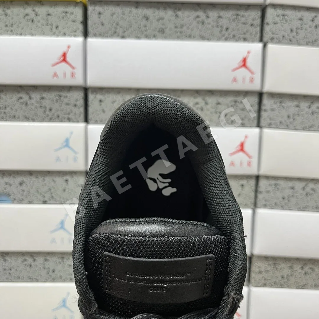 오프화이트 아웃 오브 오피스 OOO 로우 탑스 202413 Off White Out Of Office OOO Low Tops Black 상세 이미지 6