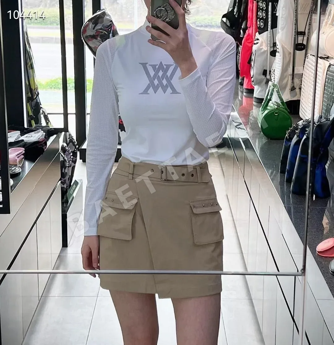 어뉴골프 여성 자외선 차단 베이스 레이어 긴팔 탑 상세 이미지 3