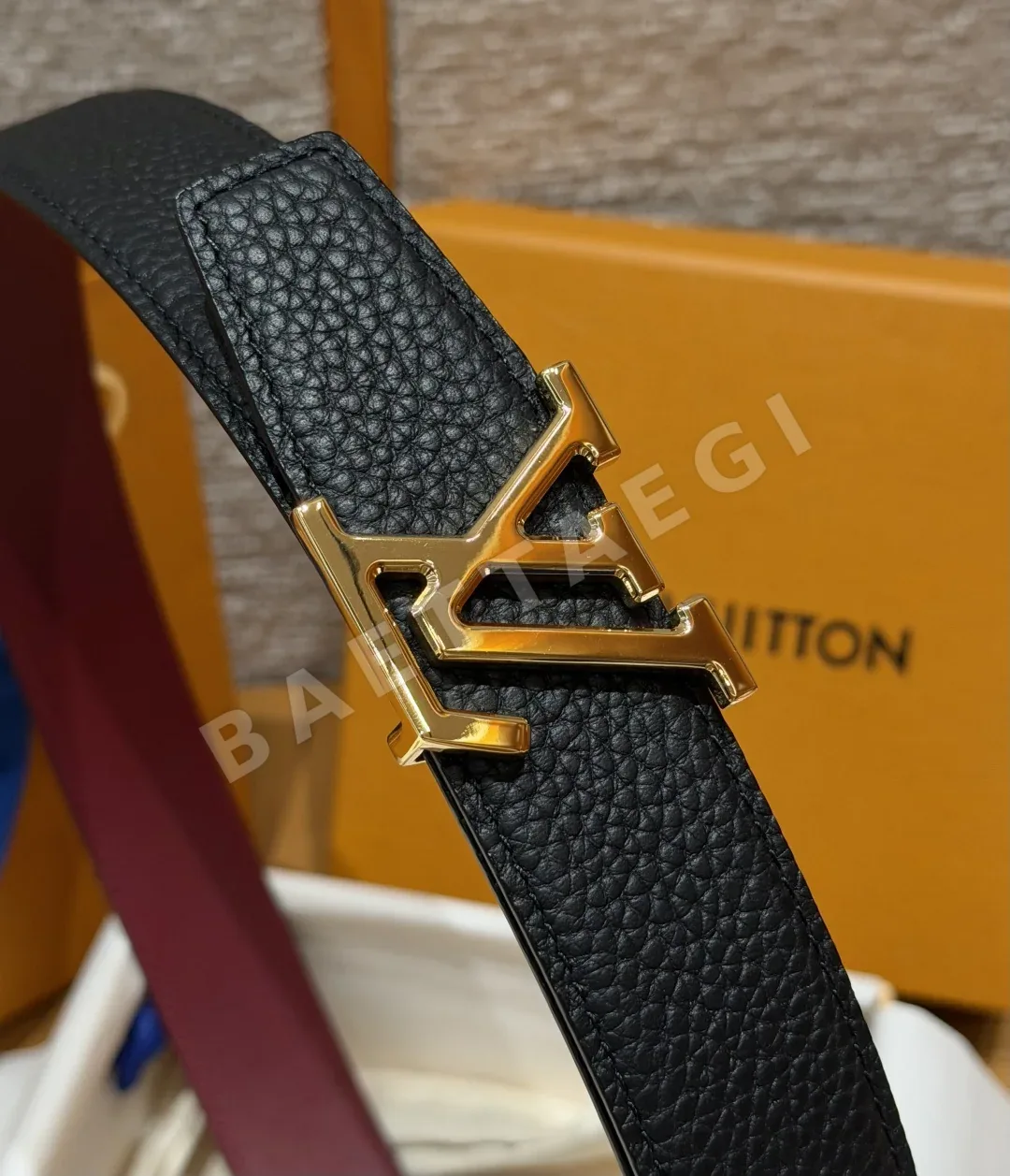 루이비통 헤리티지 35mm 리버시블 벨트 상세 이미지 5