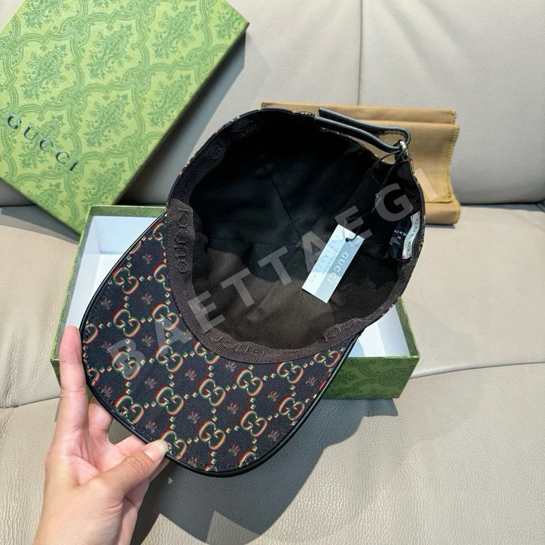 구찌 더블 G 곤충 프린트 베이스볼 모자 상세 이미지 8