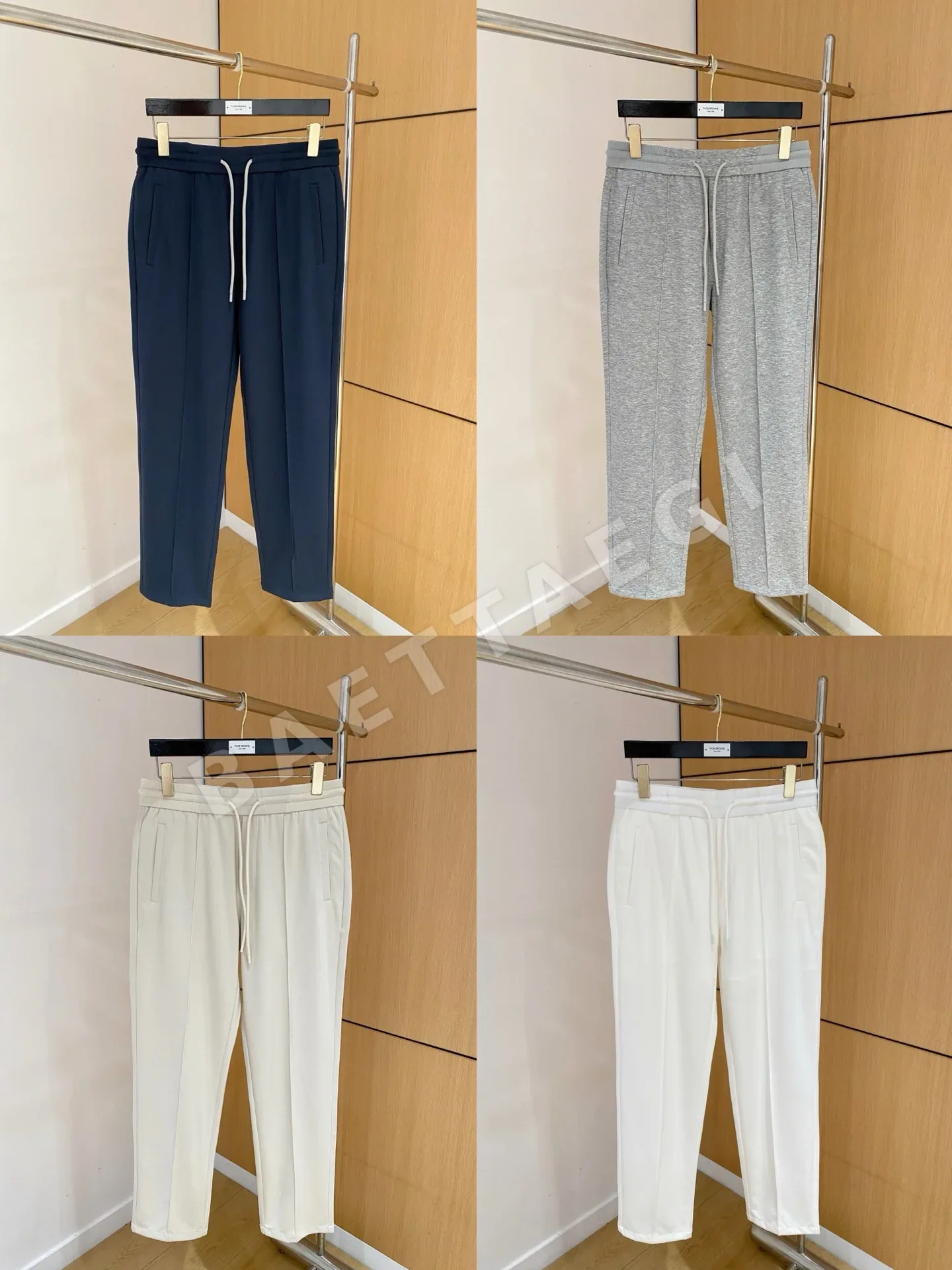 브루넬로쿠치넬리 텐셀 원단 남성 바지 상세 이미지 9