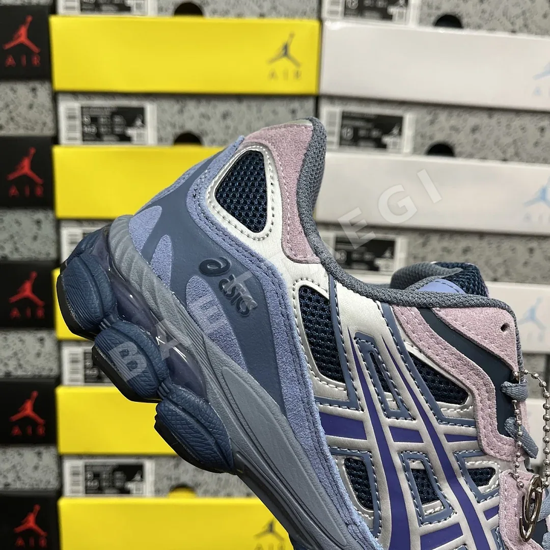 아식스 [GX] 젤 NYC 1203A785-400 200532 Asics Gel-NYC Blue Pink Silver 상세 이미지 5