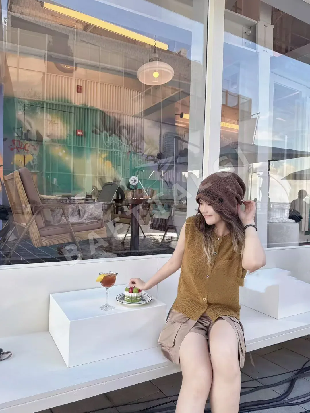 크롬하츠 글자 비니 모자 84676