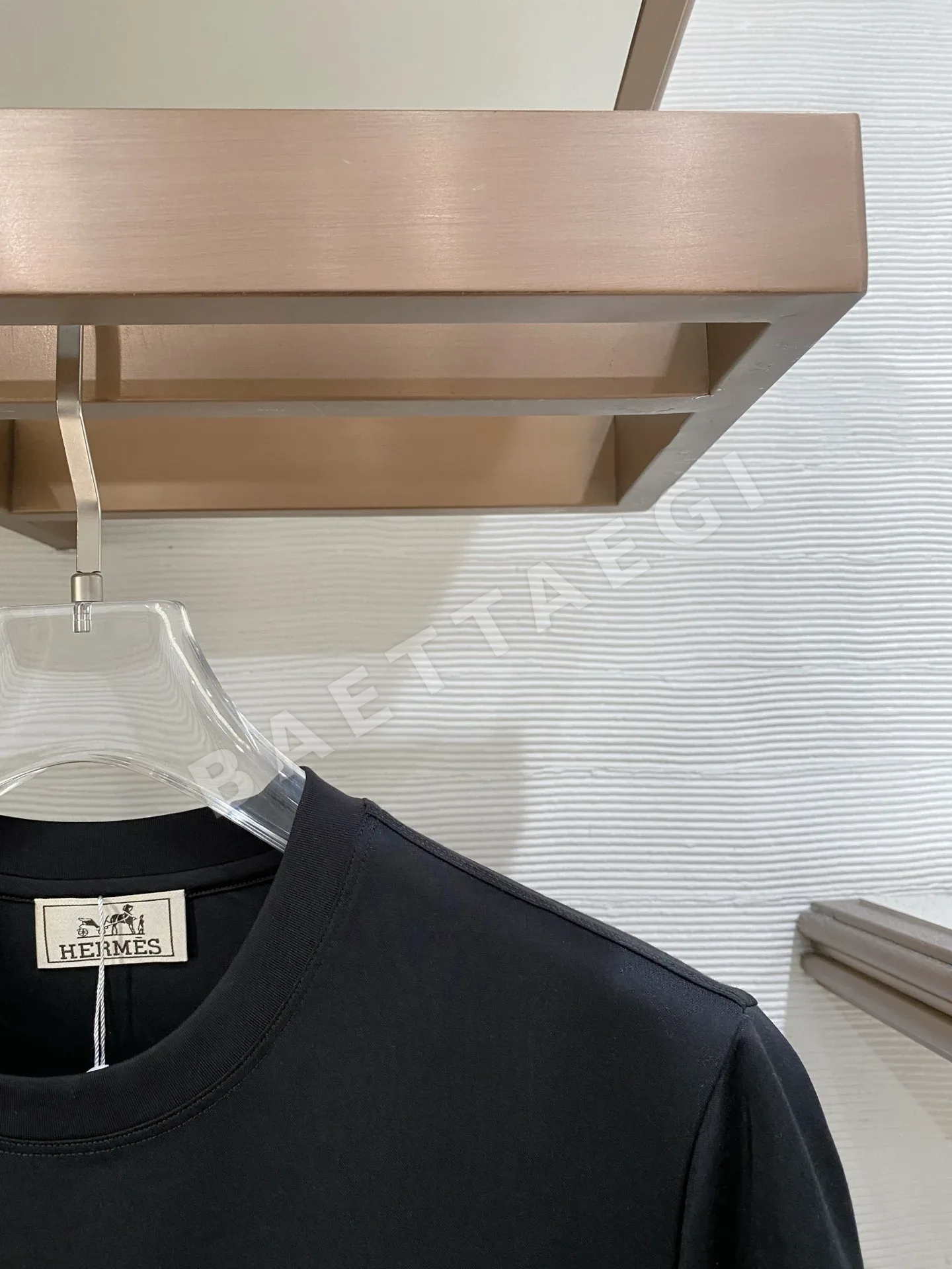 에르메스 크루넥 남성 반팔 티셔츠 상세 이미지 3
