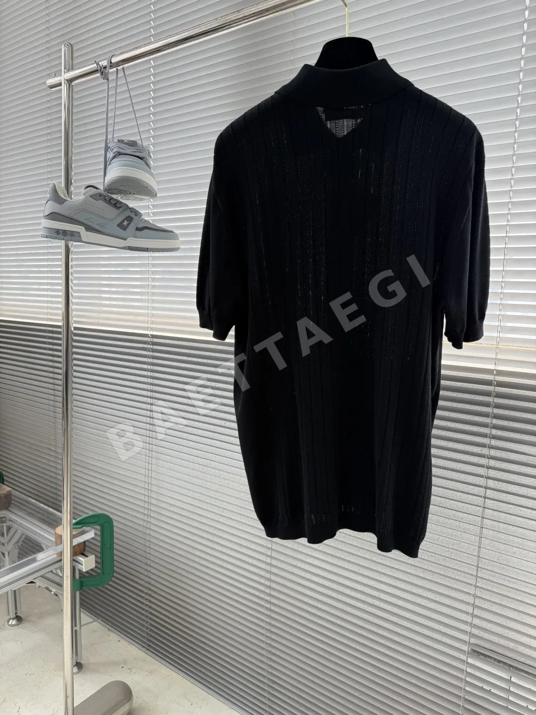 브루넬로쿠치넬리 코튼 폴로 반팔 니트 스웨터 상세 이미지 8