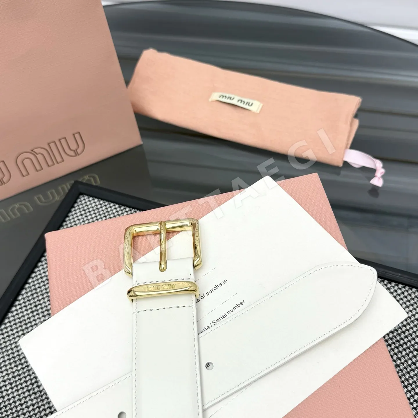 미우미우 벨트 57910 Miu Miu Belt 상세 이미지 6