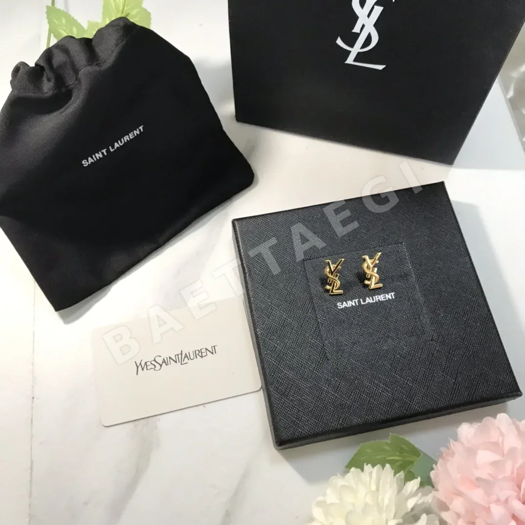 생로랑 YSL 이니셜 귀걸이 65580