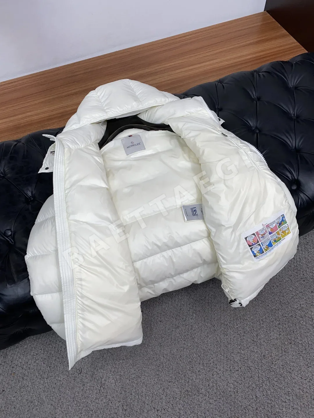 몽클레르 마야(Moncler Maya) 후드 쇼트 다운 자켓 상세 이미지 9