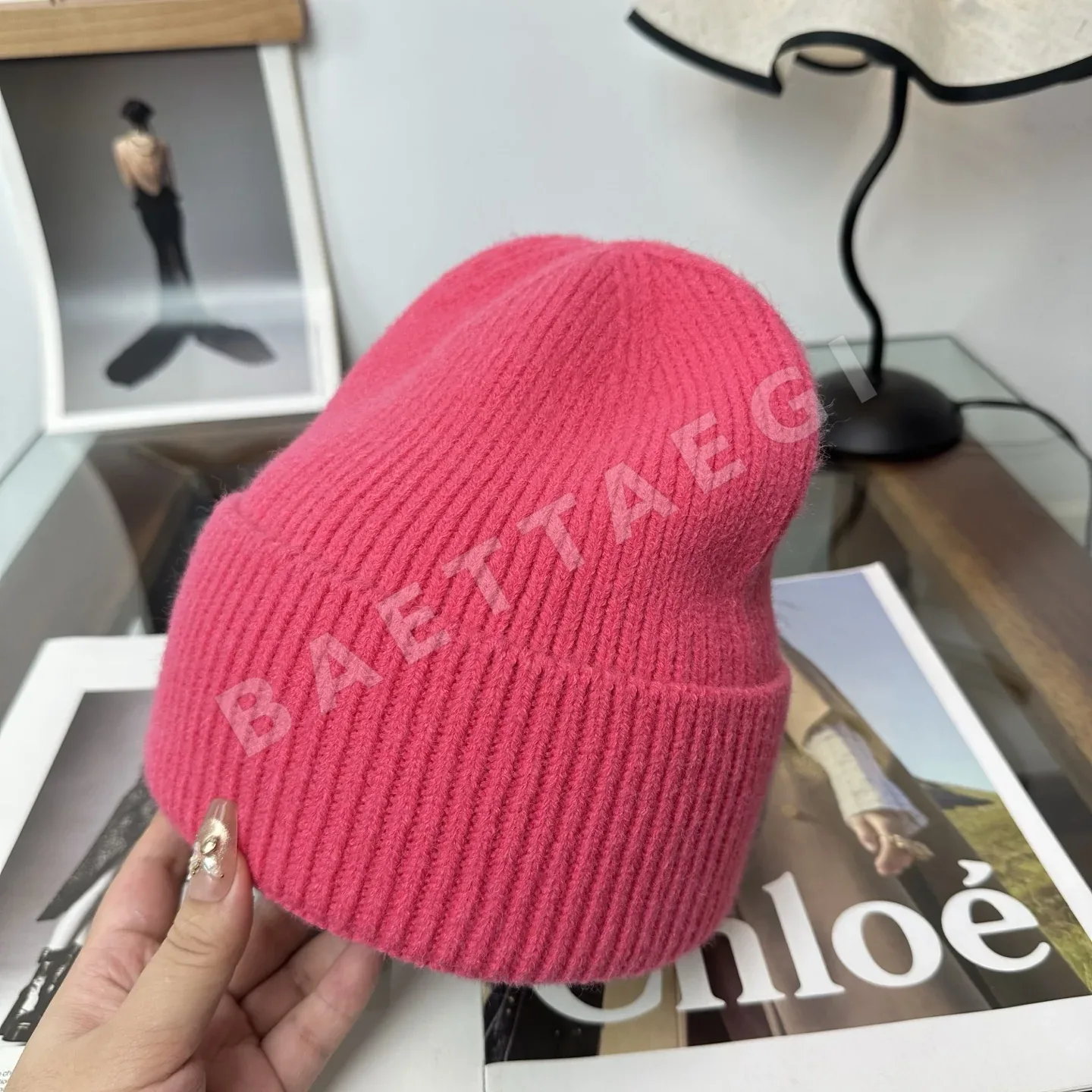 루이비통 LV 니트 비니 모자 상세 이미지 10