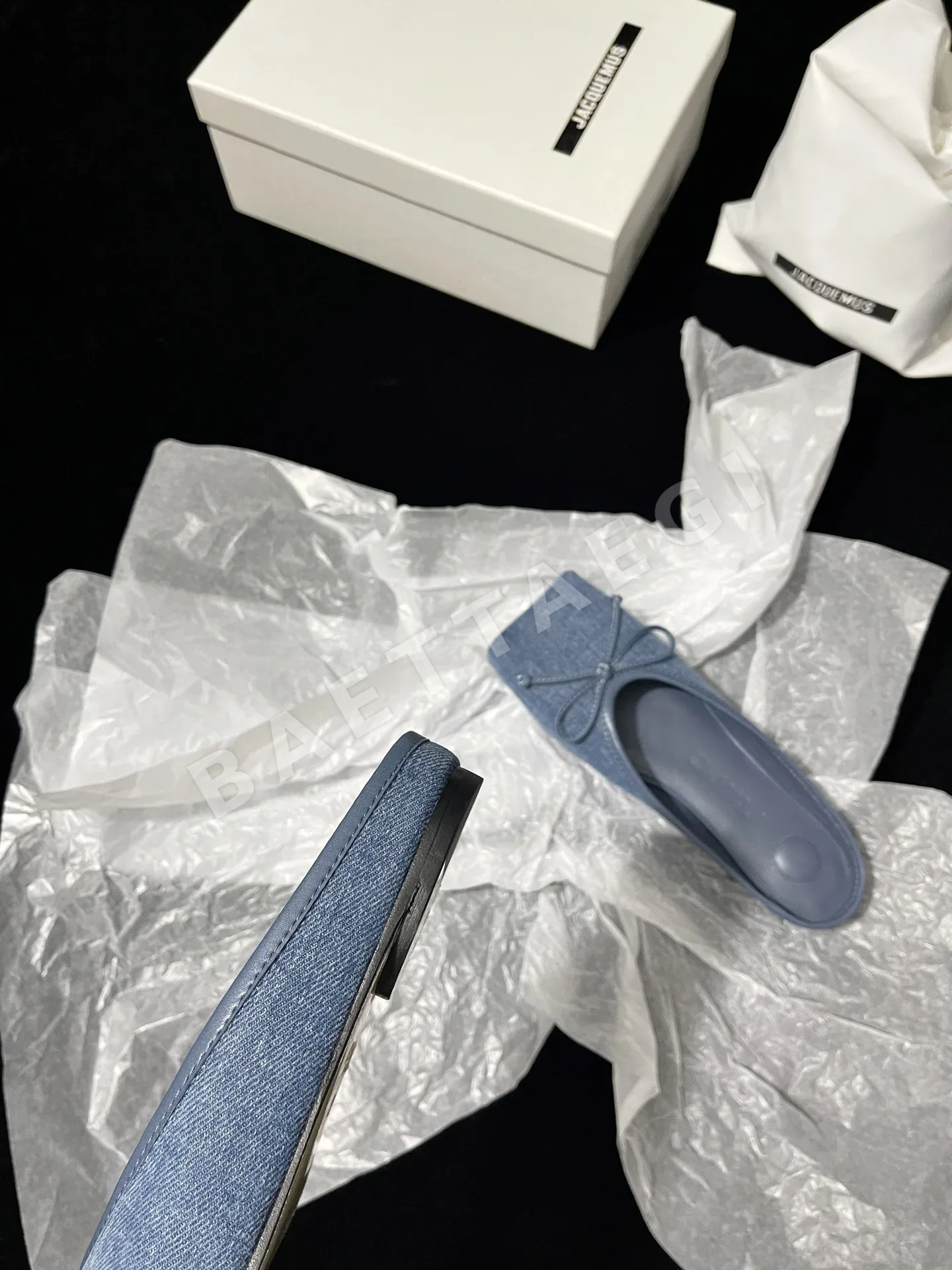 자크뮈스 스퀘어토 리본 슬립온 신발 상세 이미지 8