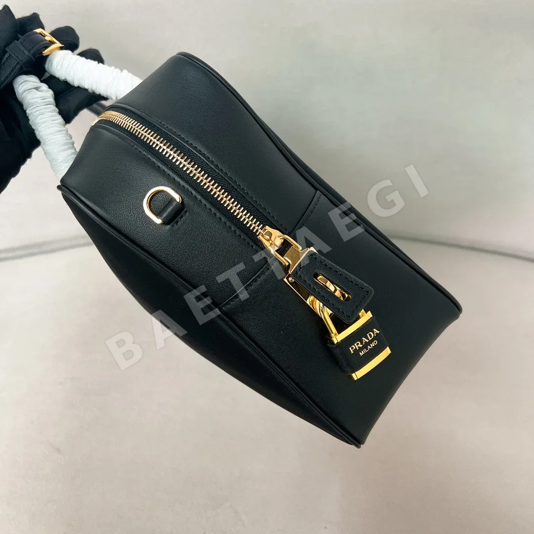 프라다 나일론 카프스킨 아이코닉 로고 핸드백 1BB131 상세 이미지 3