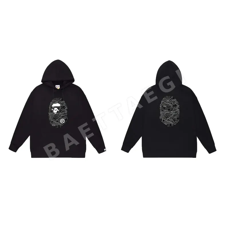 베이프 에이프 헤드 프린트 남성 반팔 티셔츠 SC7027 BAPE 상세 이미지 3