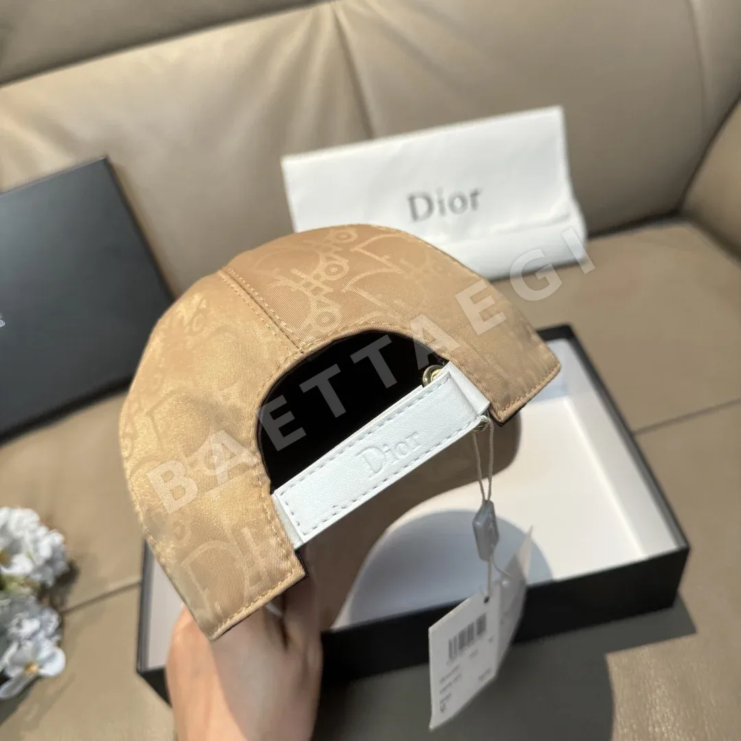 디올 모노그램 캔버스 베이스볼 모자 상세 이미지 8