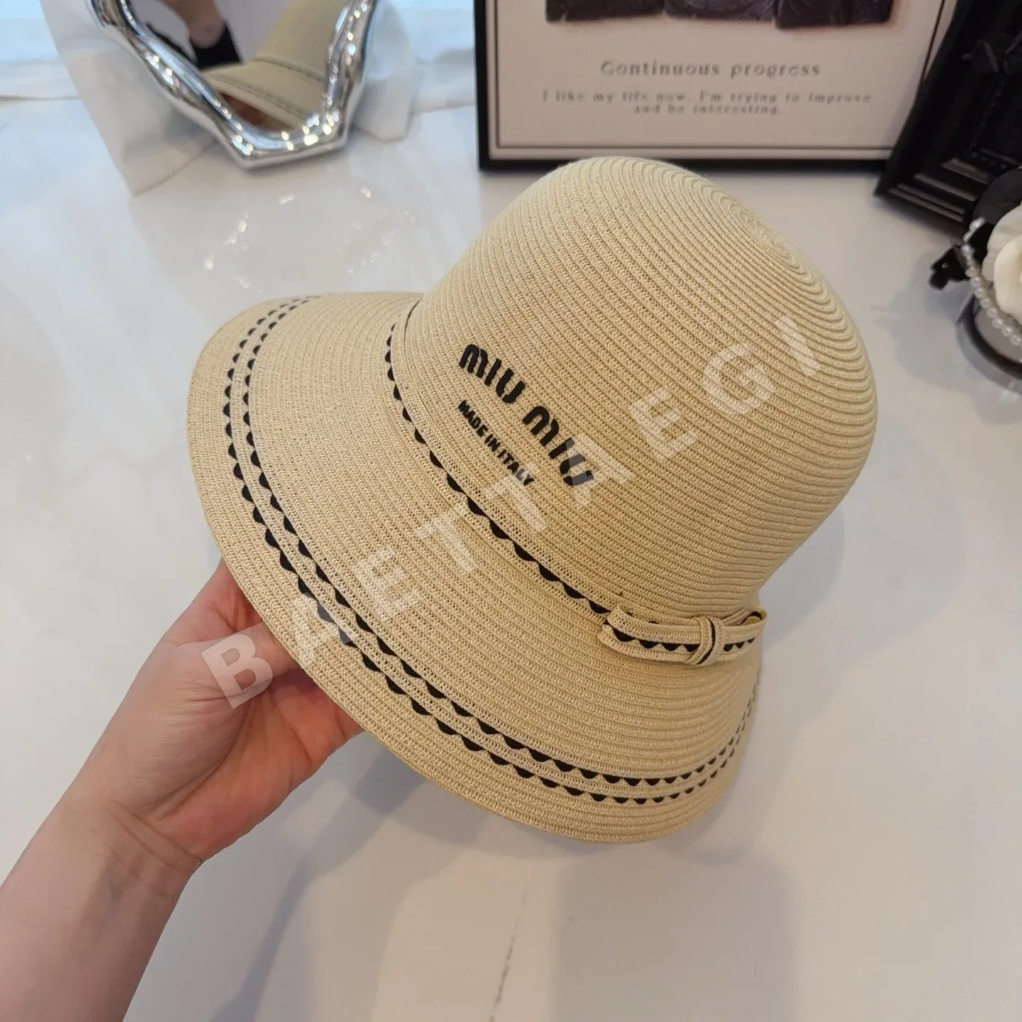 미우미우 모자 81265 Miu Miu Cap 상세 이미지 4