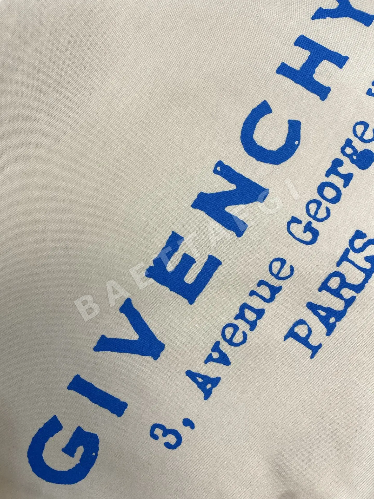 지방시 남성 코튼 스트레치 반팔 티셔츠 상세 이미지 9
