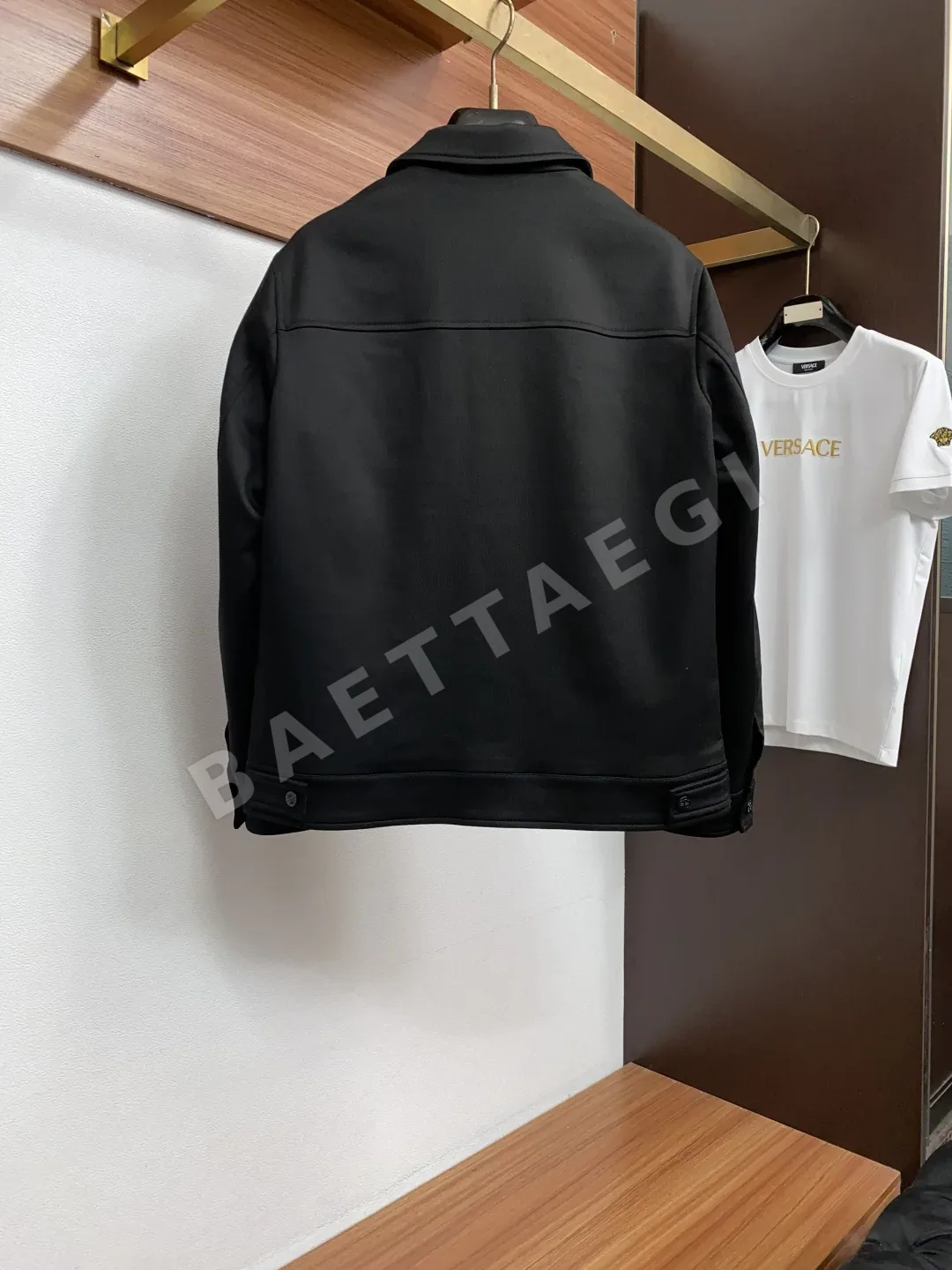 로에베 컬러 블록 라펠 자켓 상세 이미지 10