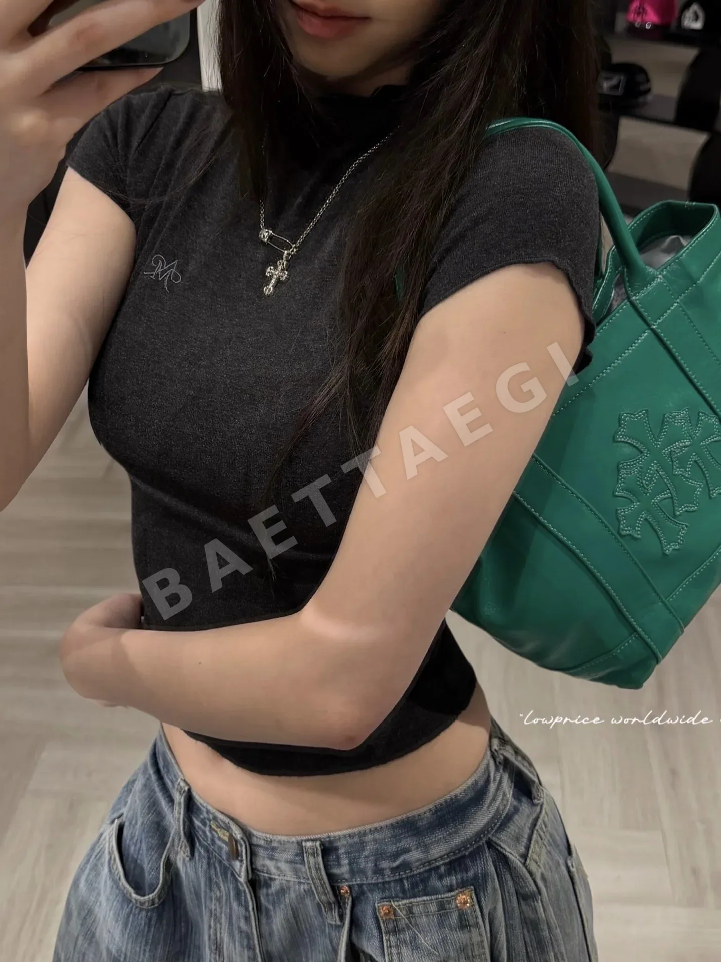 크롬하츠 스털링 실버 목걸이 상세 이미지 5