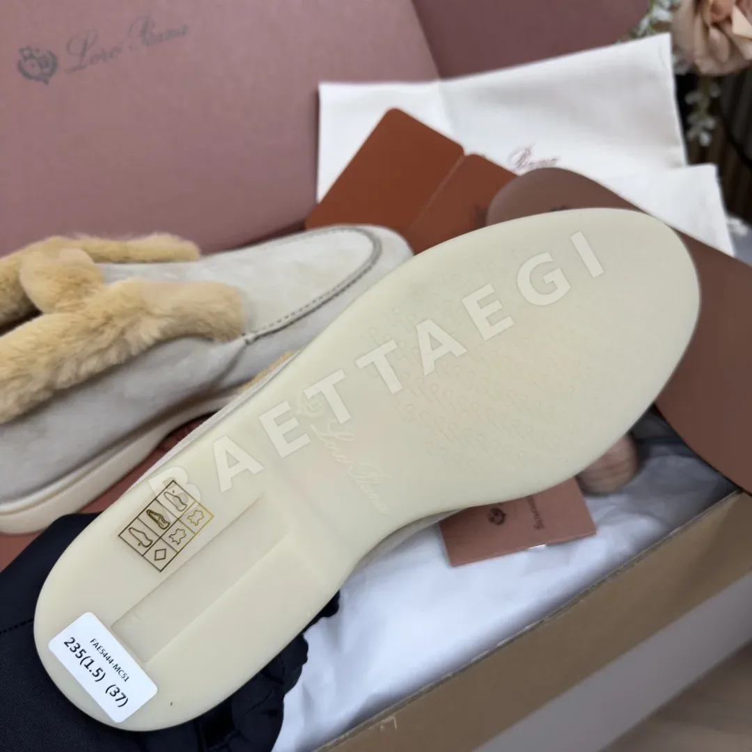 로로피아나 오픈 워크 퍼 상세 이미지 5