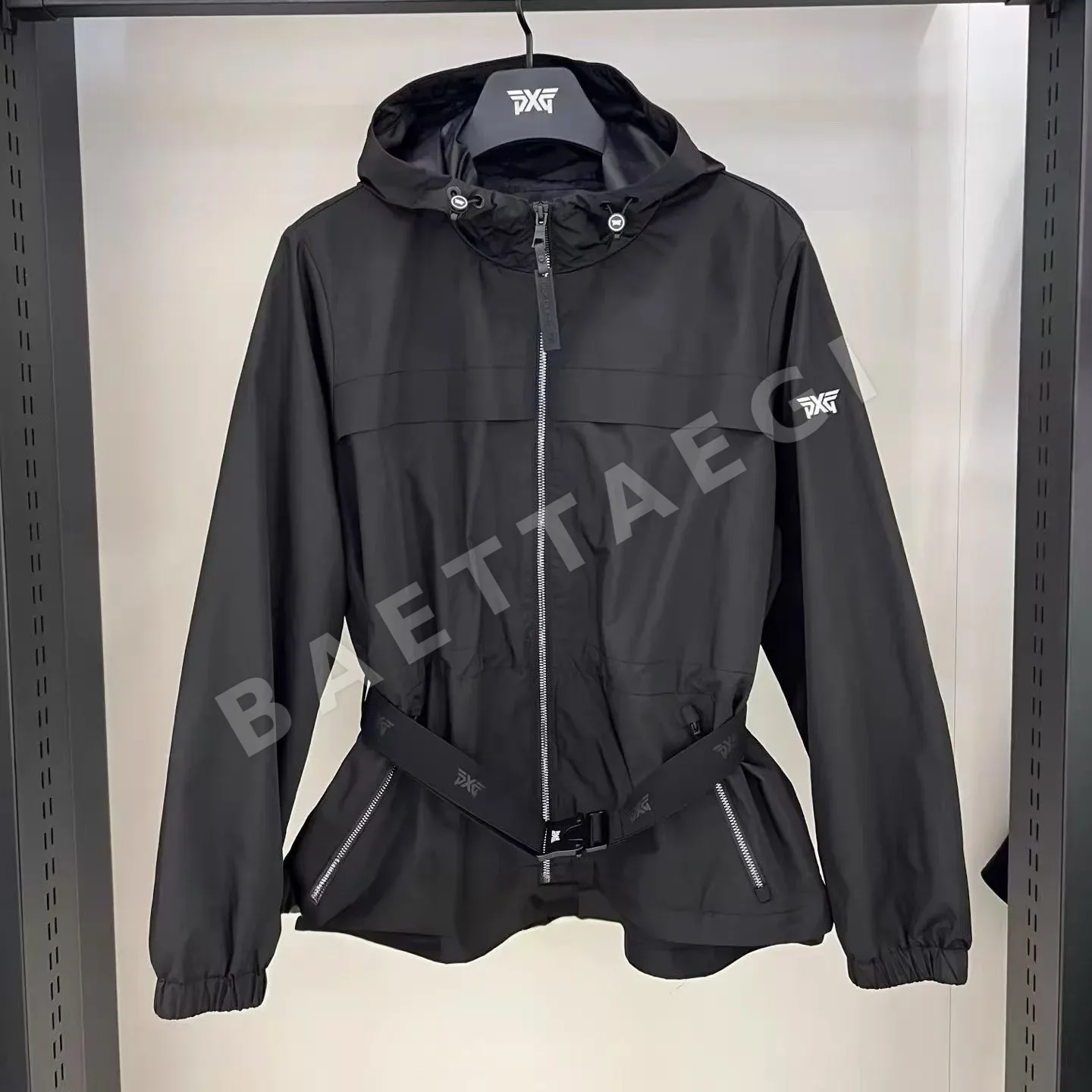 PXG 여성 슬림 허리 방풍 재킷 상세 이미지 2