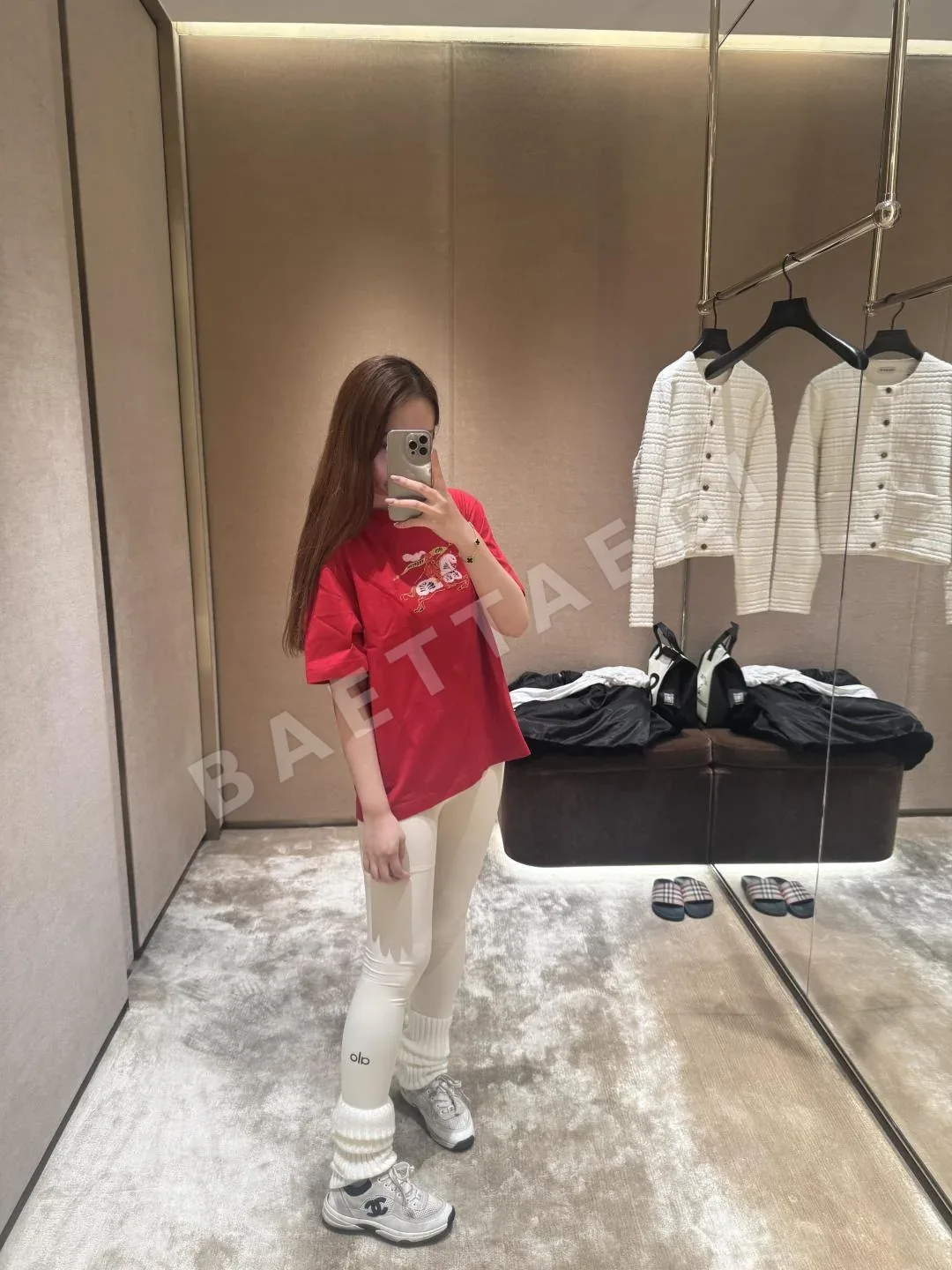 버버리 플리스 크루넥 반팔 상세 이미지 40