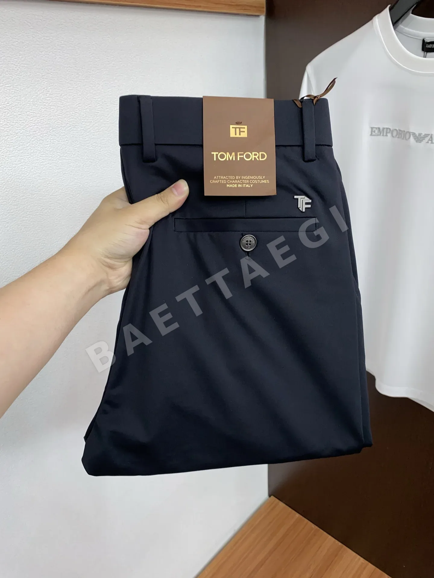 톰포드 린넨 캐주얼 수트 바지 115544