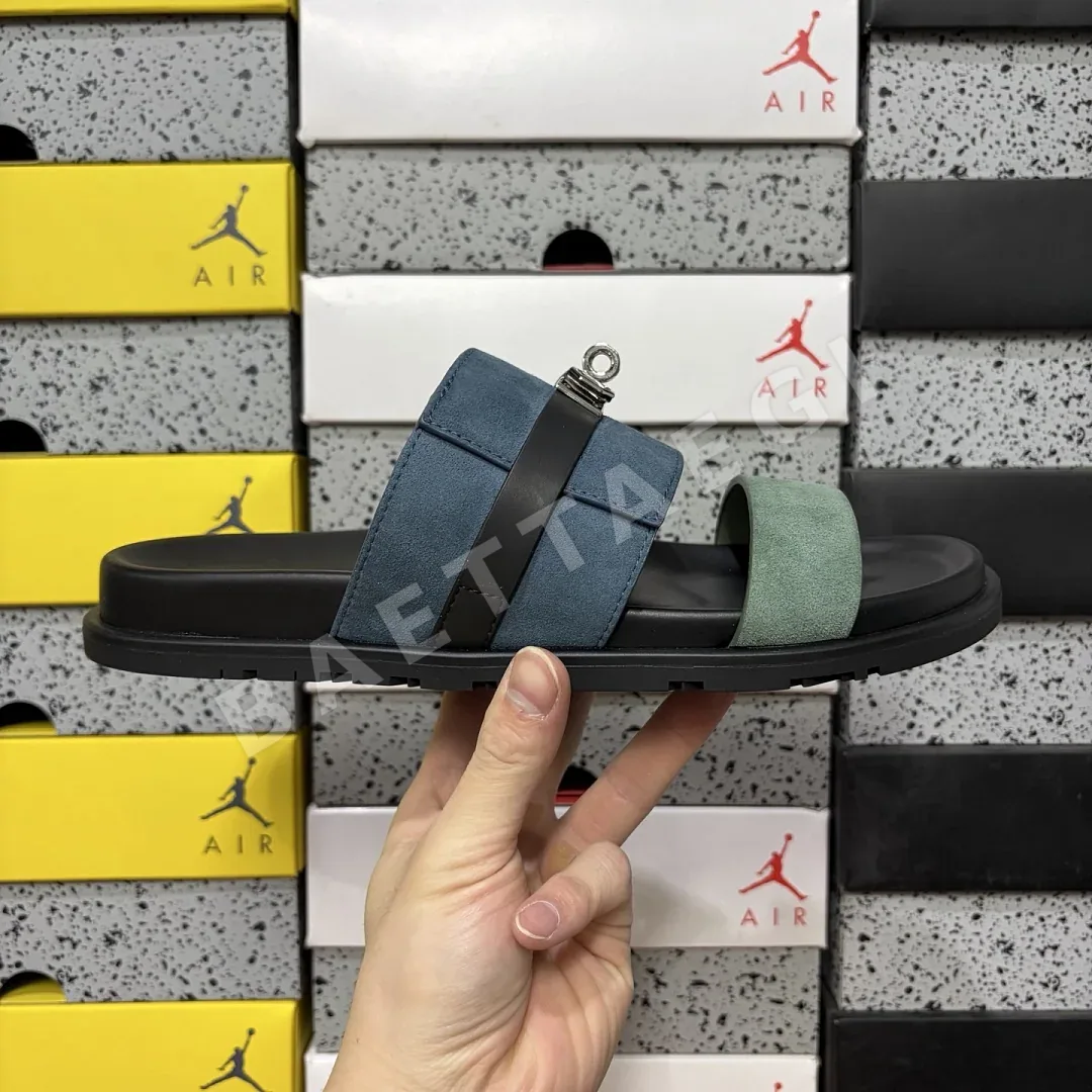 에르메스 [YX] 블루 205769 Hermes Chypre Sandal 상세 이미지 5