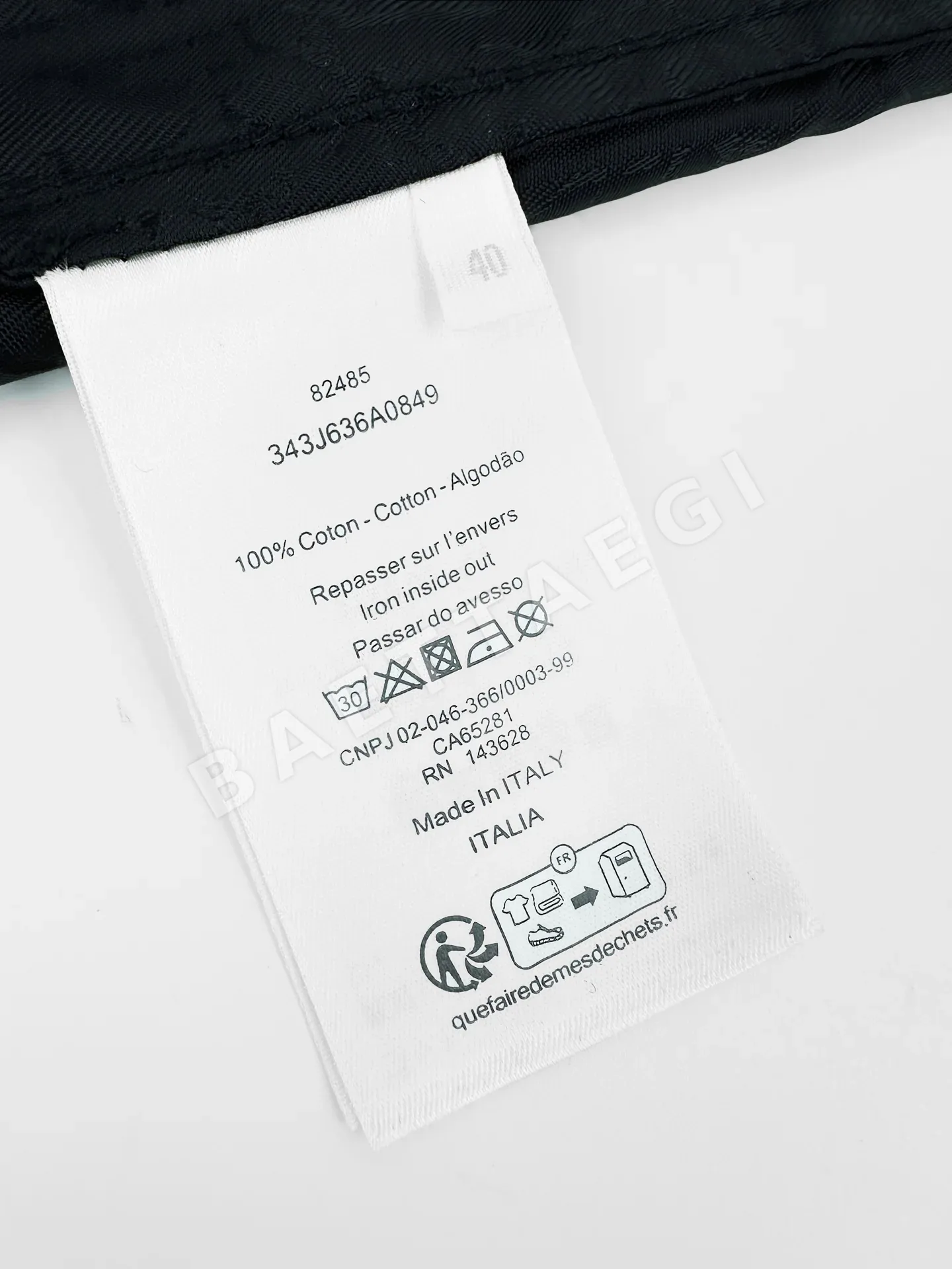 디올 오블리크 새틴 자켓 상세 이미지 9