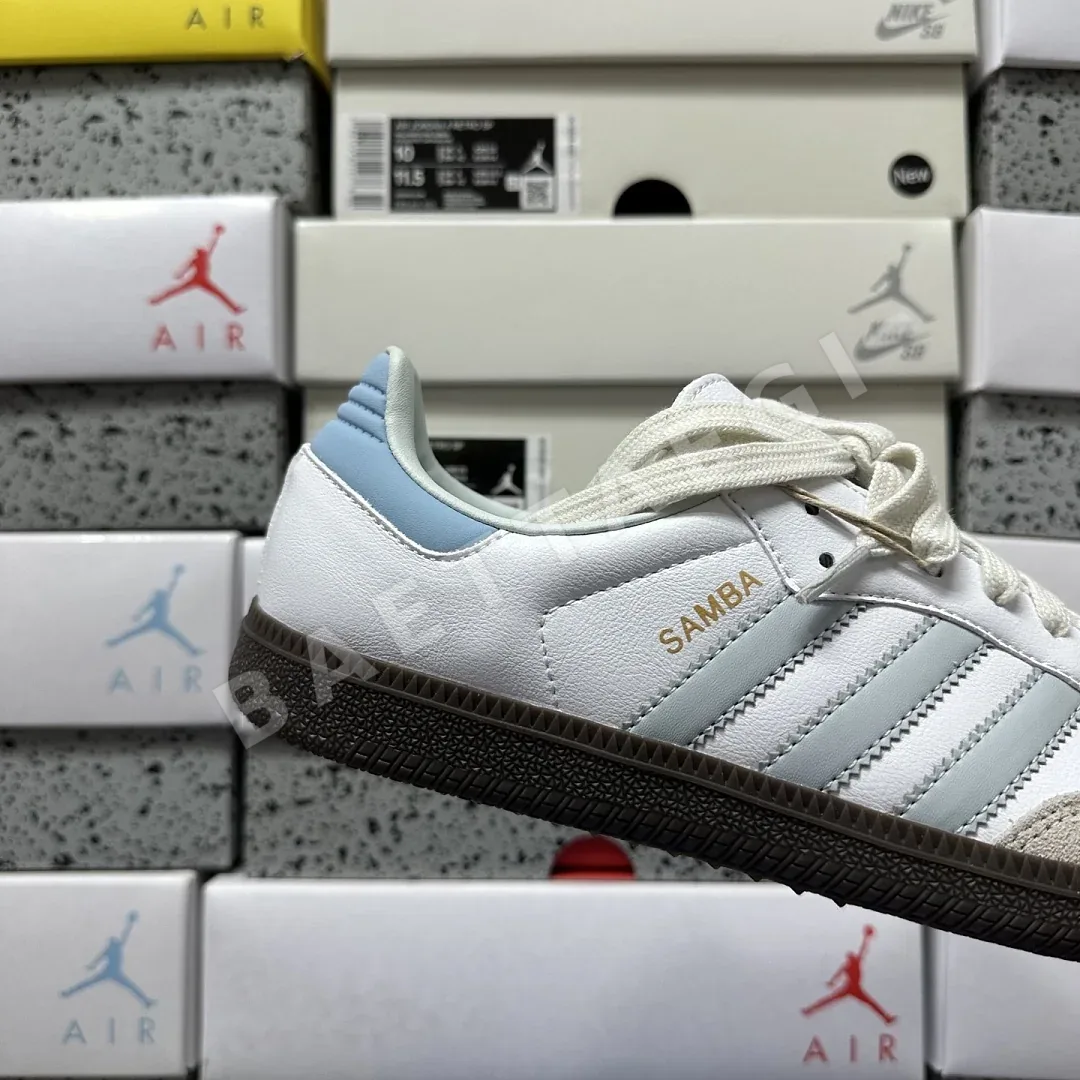아디다스 [GOD] 삼바 OG ID2055 200816 Adidas Samba OG White Halo Blue 상세 이미지 4