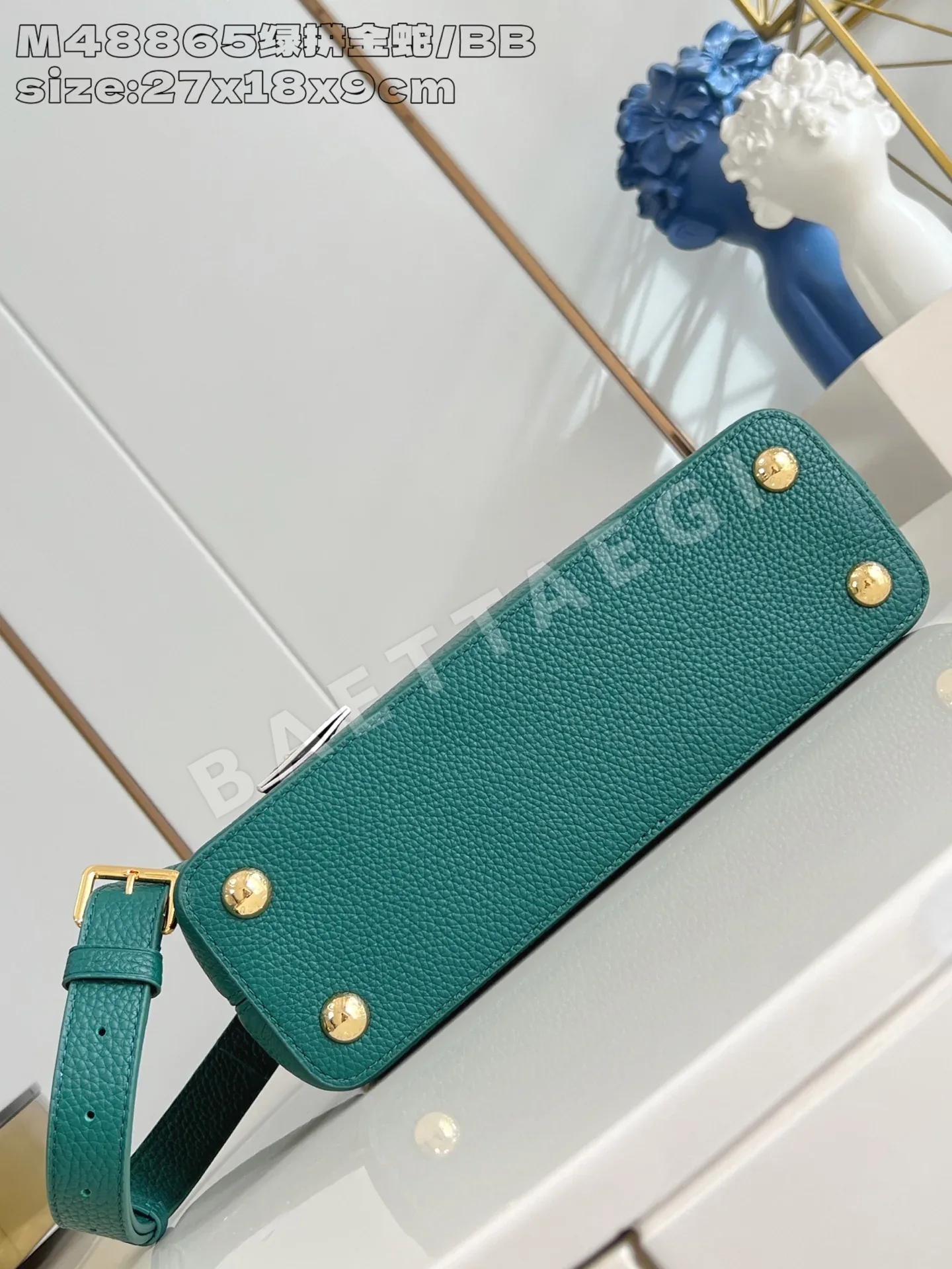 루이비통 그린 카푸신 BB 핸드백 M48865 상세 이미지 6