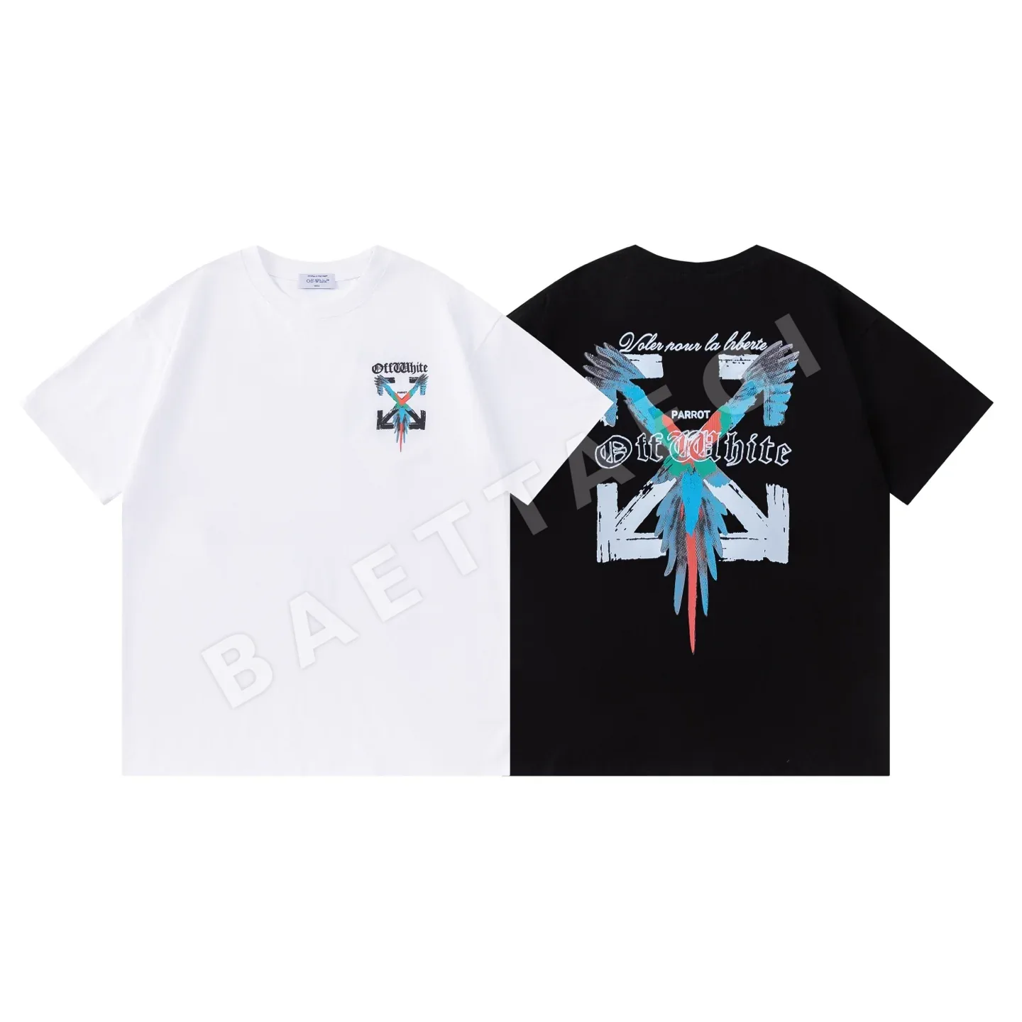 오프화이트 뉴 루즈핏 남성 반팔 티셔츠 87406
