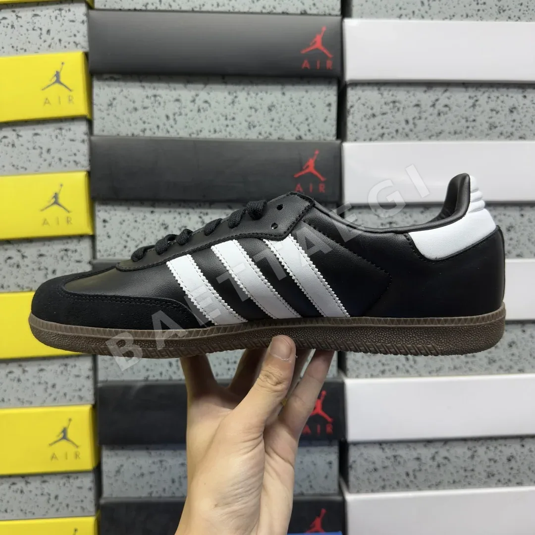 아디다스 [GOD] 삼바 OG B75807 200652 Adidas Samba OG Black White Gum 상세 이미지 6