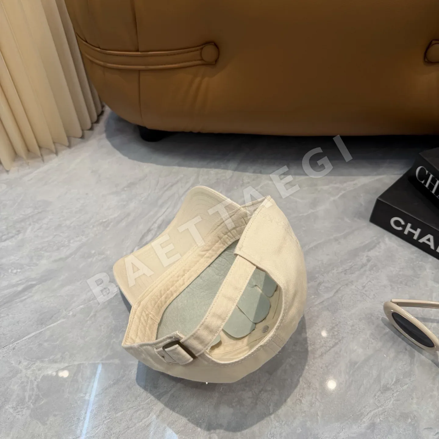 샤넬 로고 베이스볼 모자 상세 이미지 3