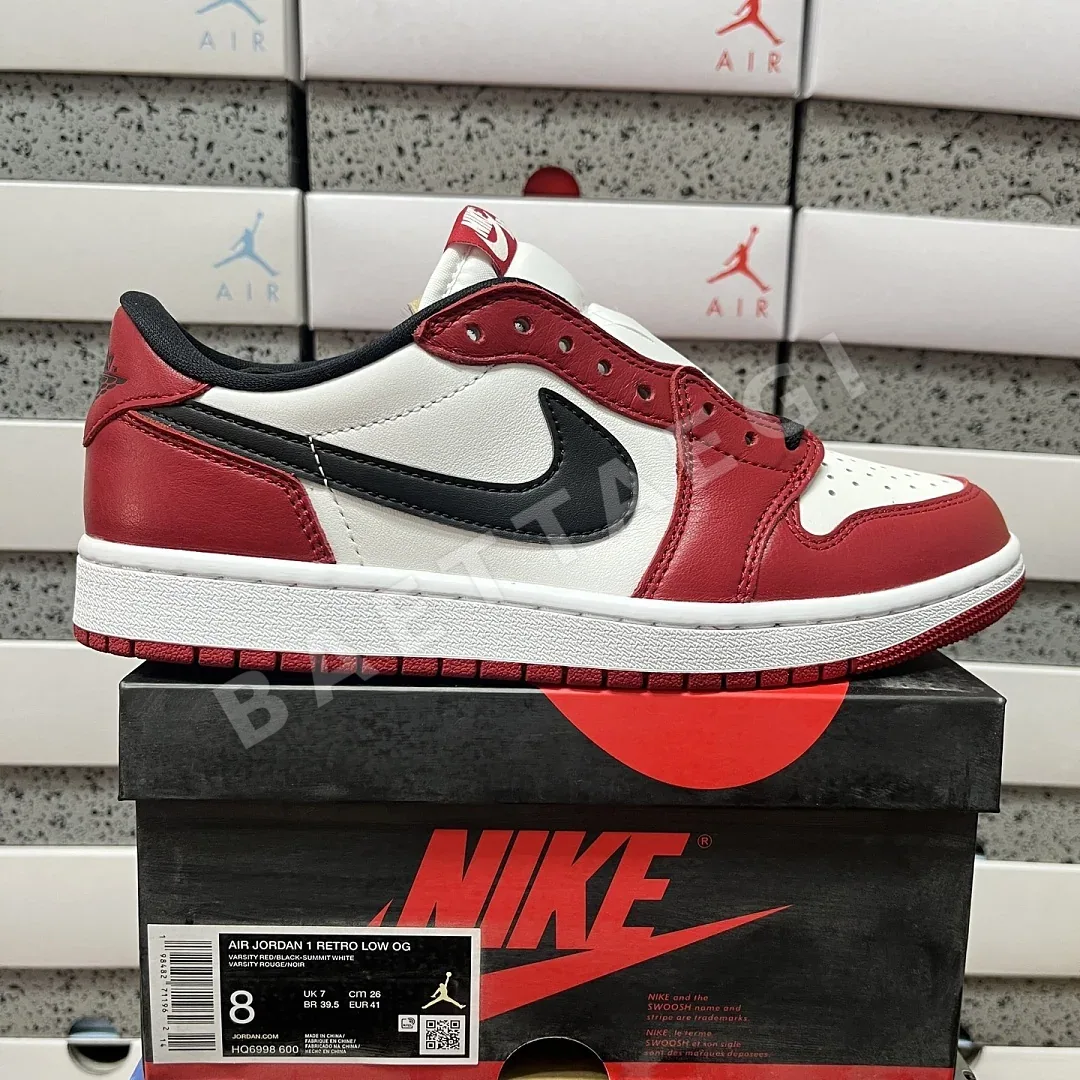 나이키 [PK] 조던 1 레트로 로우 OG HQ6998-600 201962 Nike Jordan 1 Retro Low OG Chicago 상세 이미지 1