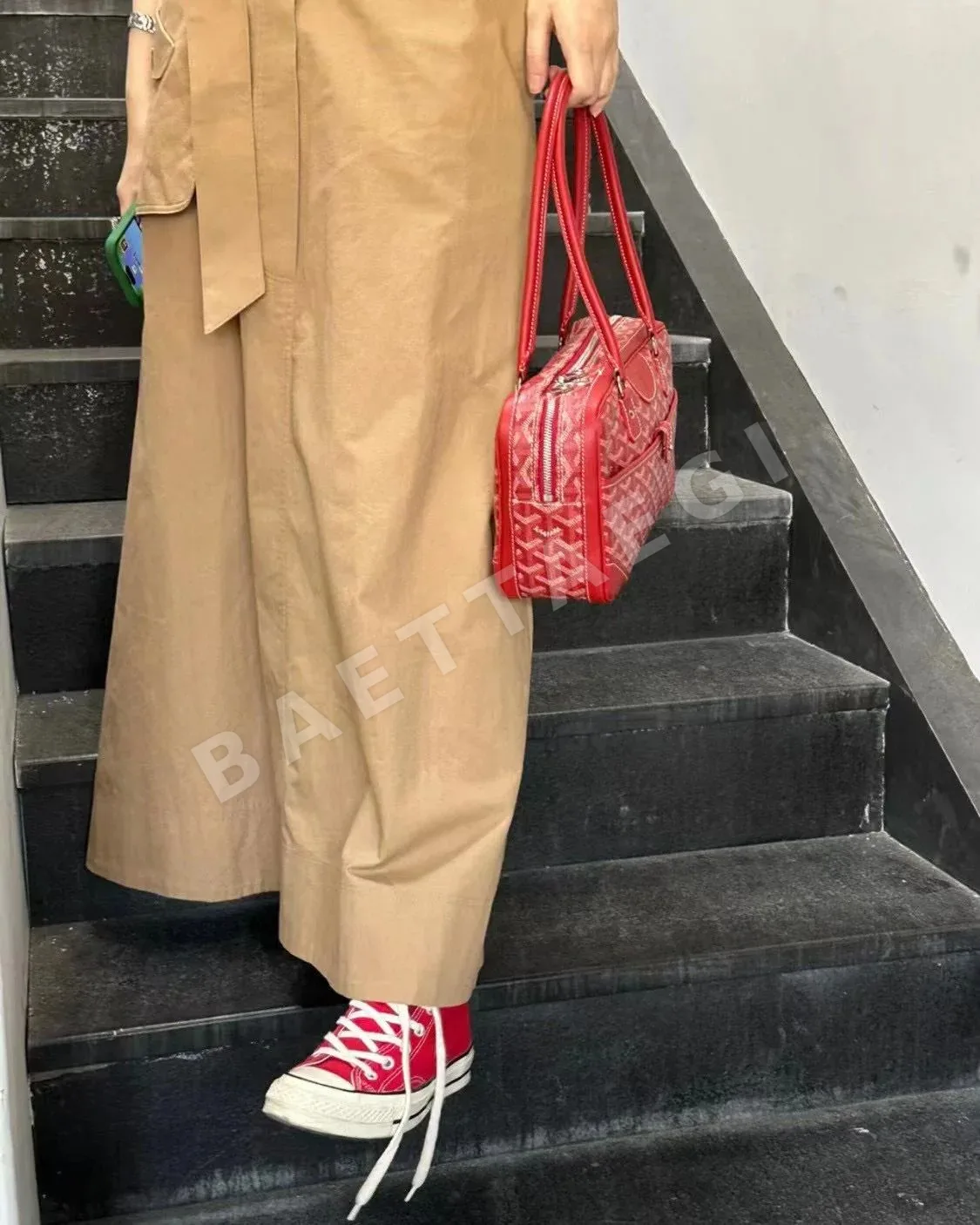 고야드 빈티지 바게트 백 가방 상세 이미지 5